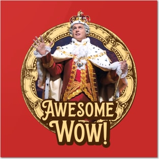 awesome wow king of hamilton Posters and Art